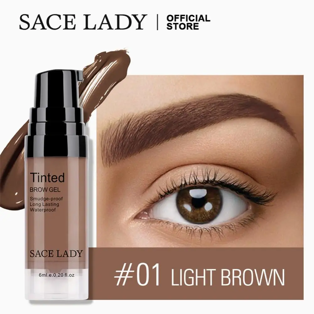 

Liquid Eyebrow Cream Black Brown Eyebrow Gel 6ml Waterproof Eye Brow Tint Cream Eyes Makeup Eyebrow Enhancer Eyebrow Wax Pomade