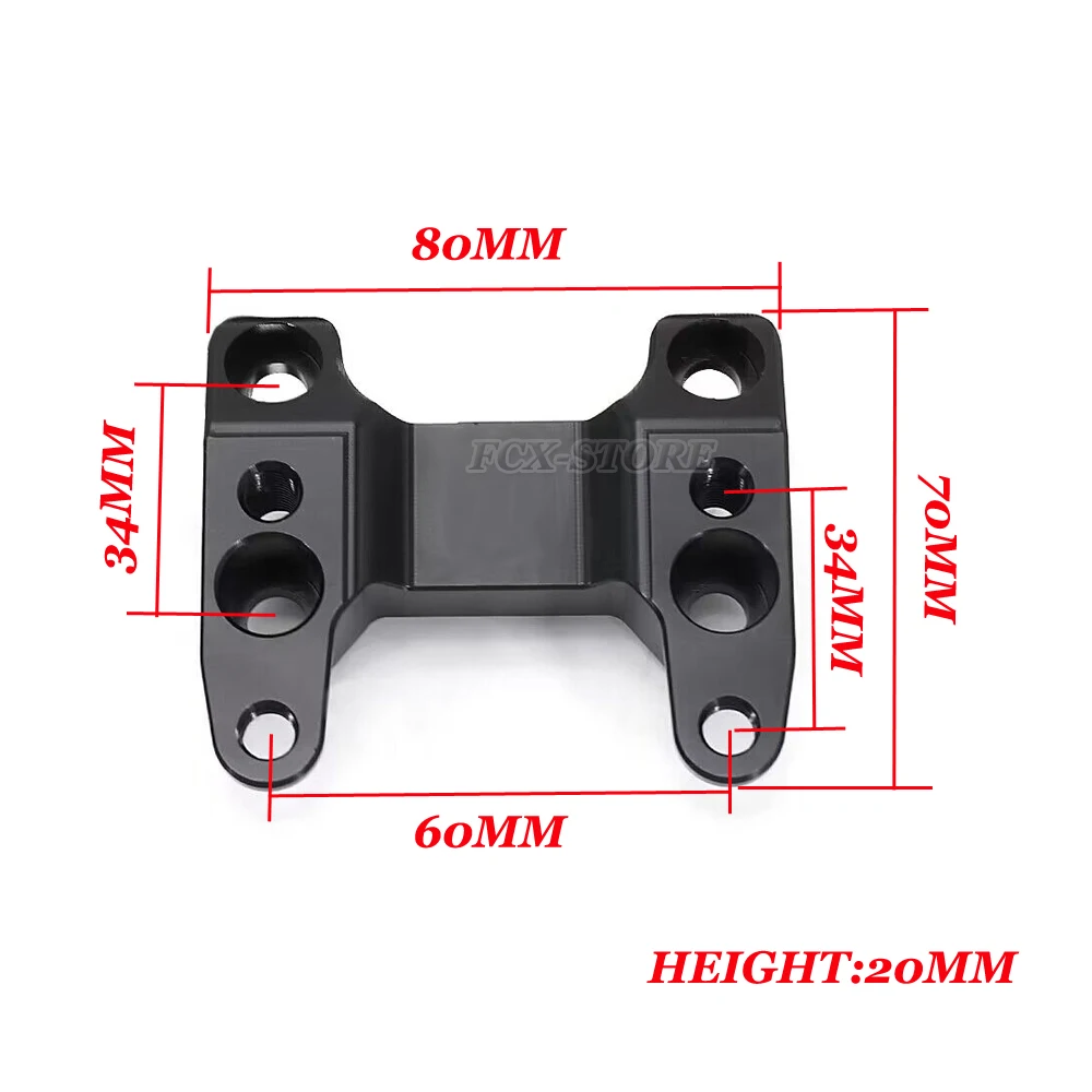 Зажимы для подъема руля мотоцикла YAMAHA T-MAX 560 TMAX Tmax подъемная ручка подъемный