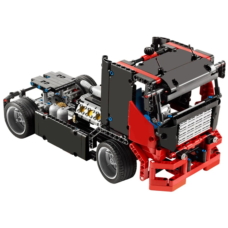 

MOC 42041-1 Race Truck Engineering Vehicle Building Blocks Mechanical Model Road Speed Racing High-Tech Blocks Toys For Child