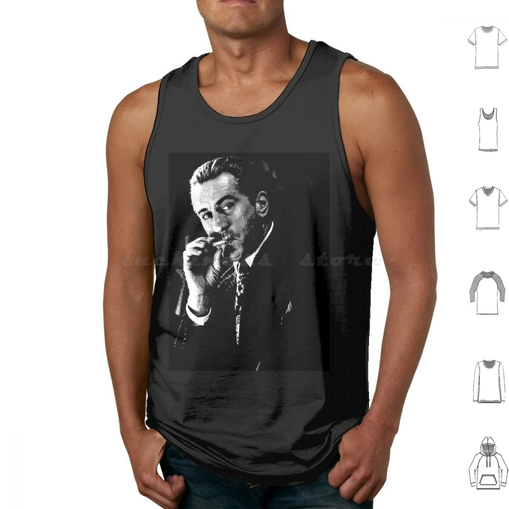 

Robert De Niro Tank Tops Print Cotton Robert De Niro Movie Scorsese Film Al Pacino Goodfellas Mafia Joe Pesci De