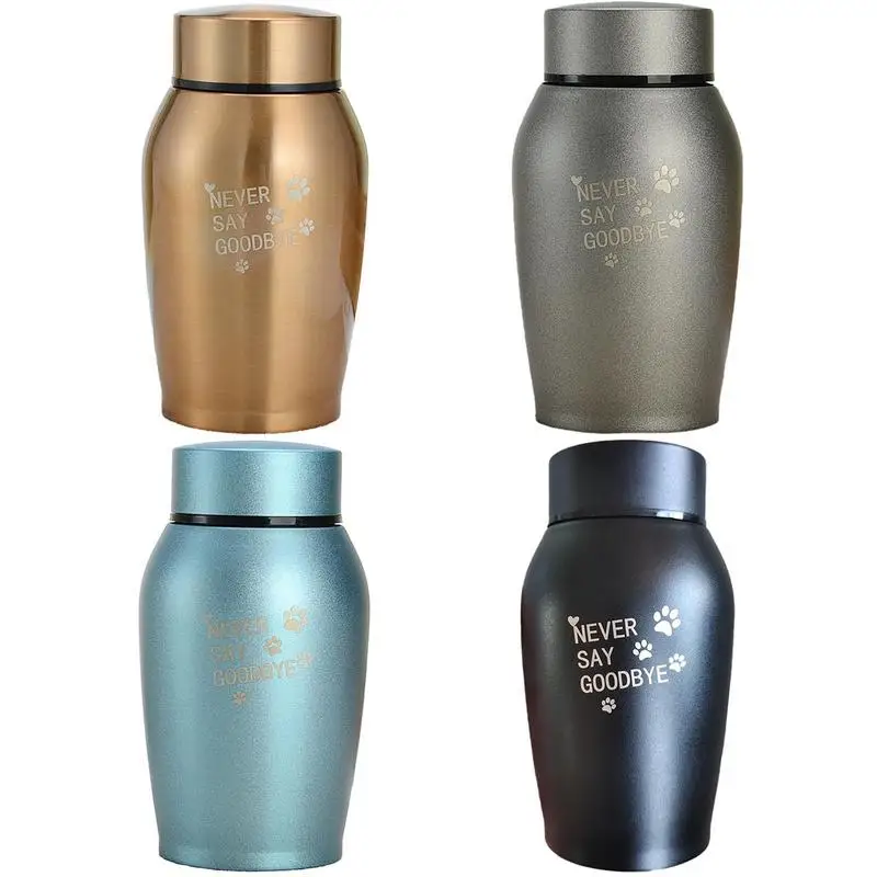 

Маленькие урны для кремации Keepsake из нержавеющей стали, урны для кремации для золы, долговечные урны для кремации, маленькие памятные кулоны ...