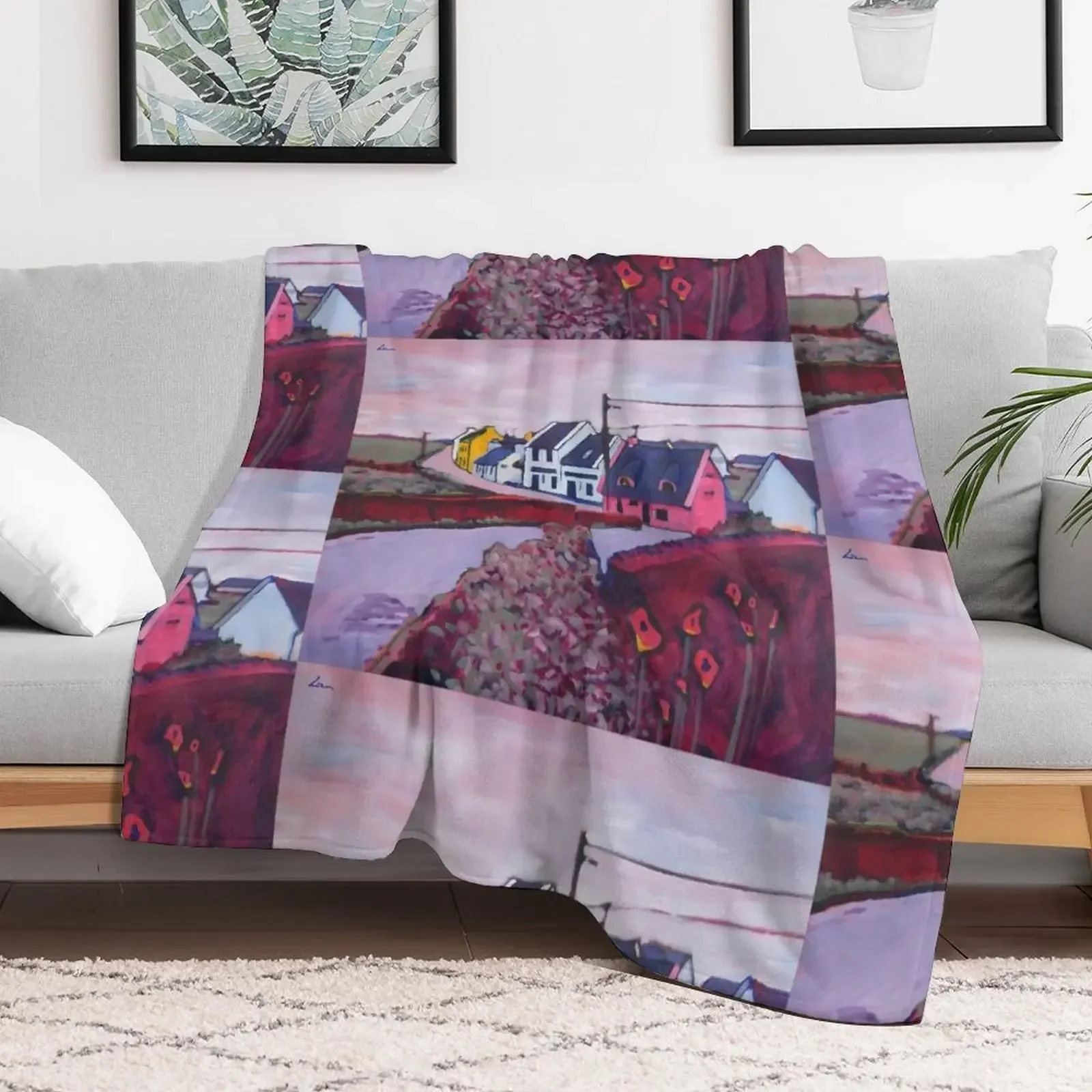 Doolin 1 - County Clare Ирландия декоративное одеяло для кровати