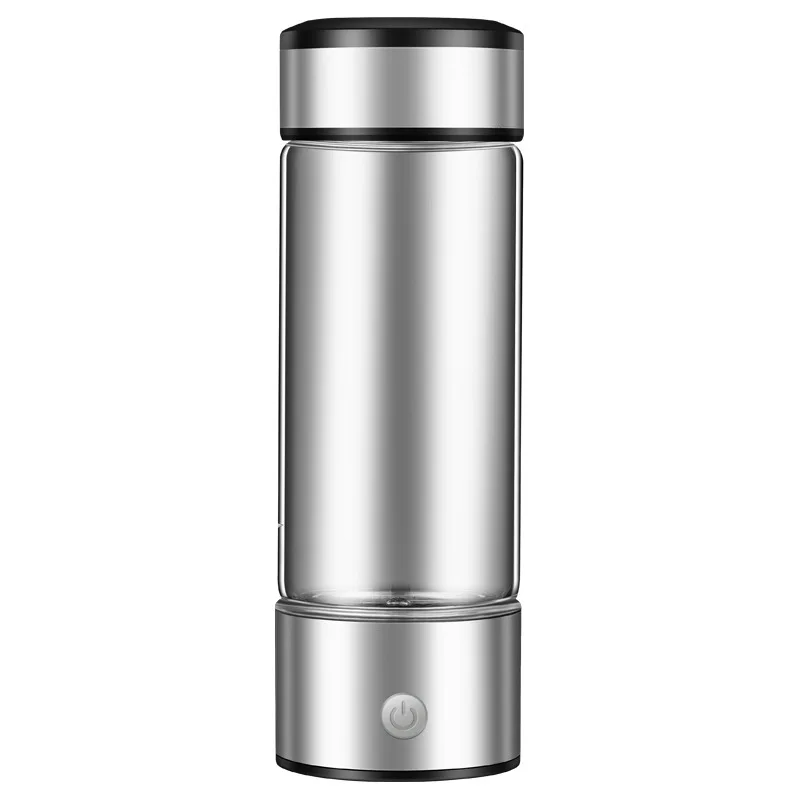 430ML Portable Water Ionizer Bottle Rechargeable Negative Ion Water Cup Hydrogens-rich Water Cup Water Generator Alkaline USB