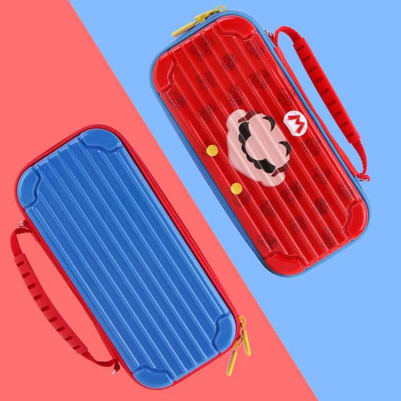 

Nintend switch red storage bag NS switch protective cover hard shell portable anti-fall pouch switch accessories protective case