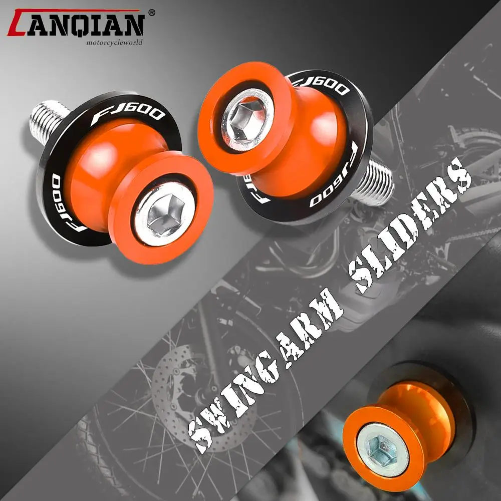 

Мотоциклетные аксессуары 6 мм для Yamaha FJ-600 FJ 600 FJ600 1984 1985-1994 1995 1996 1997 катушки с подставкой-слайдером и винтами
