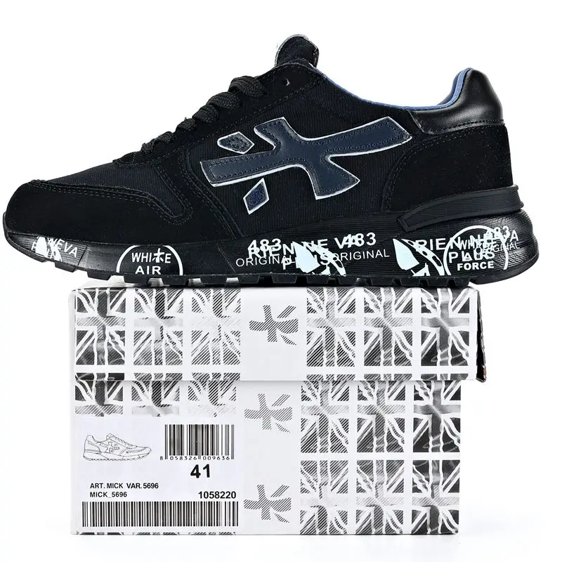 

Men's PREMIATA Shoes Fashion Lightning Skateboard Running Shoes Breathable Casual Shoes Student Couple Outdoor Sneakers Eur39-45