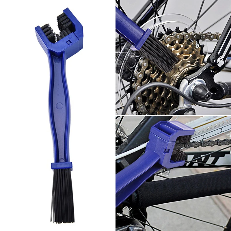 

Motorcycle Chain Brush Cleaner Plastic Bicycle Moto Brush Cycling Clean Chain Cleaner Outdoor Scrubber Tool For Road Care
