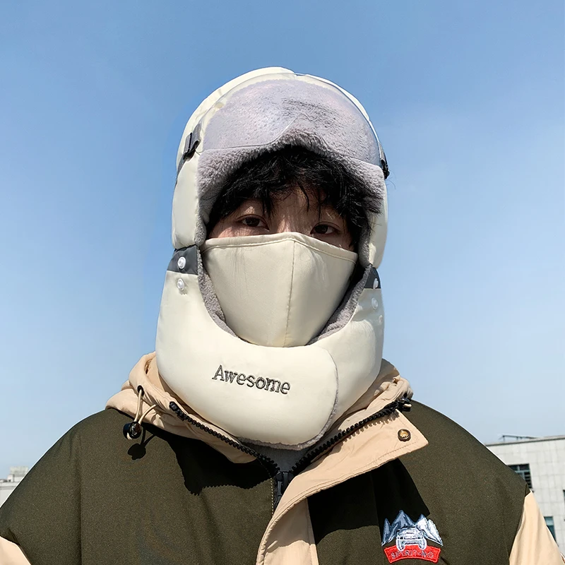 Jiao Nixia Северо-восточная снежная деревня морозостойкая шапка мужская зимняя