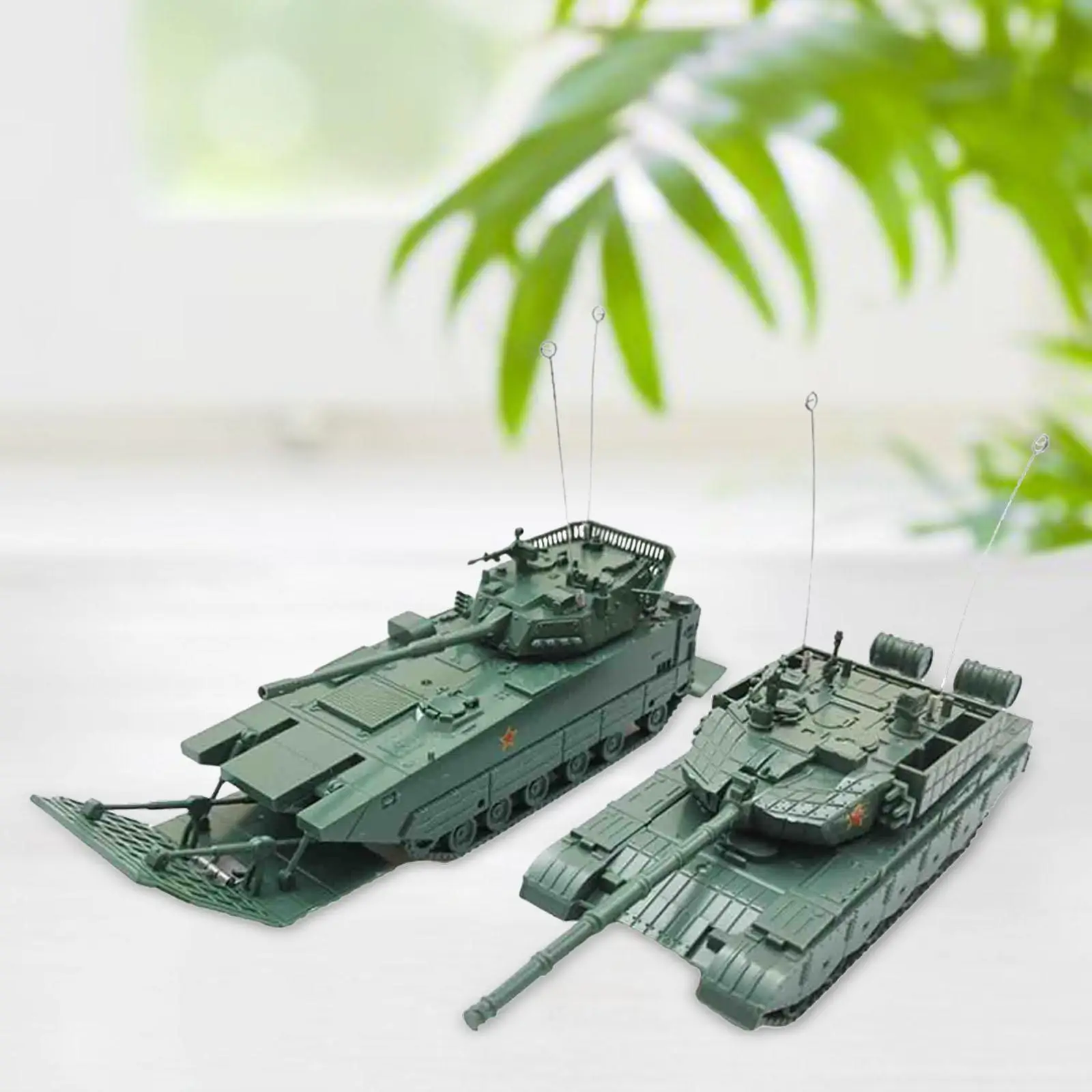 2 шт. масштаб 1:72 танк для настольного декора