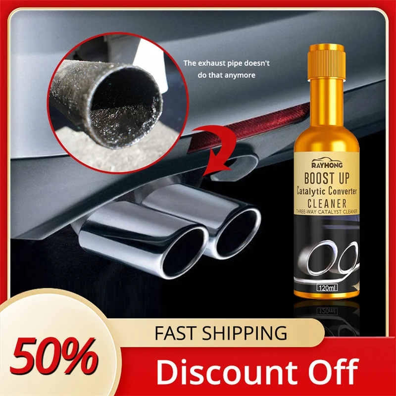 120ml Catalytic Converter Cleaners Automobile Catalysts Easy For Clean Engine Cleaner Accelerators Removal Carbon Deposit