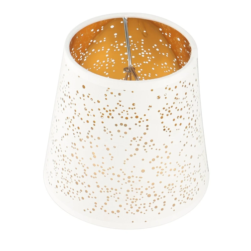 

1 шт. абажур с отверстиями тканевый зажим для лампы Накладка светильник пы Накладка для светильник пы с отверстиями приблизительно