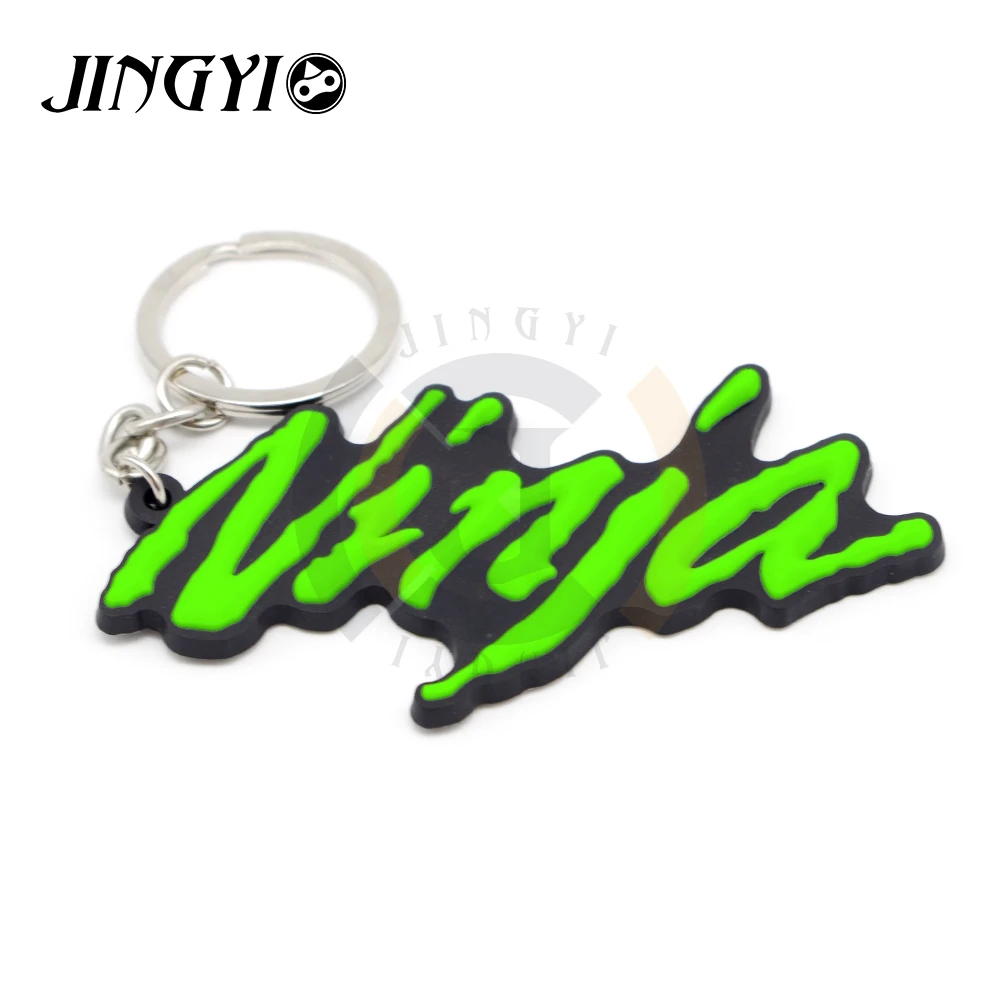 

Брелок для ключей мотоцикла, брелок для ключей KAWASAKI NINJA 650r 250 ex250 NINJA zx6r zx9r zx12r 636, безопасный брелок с 3D резиновым приводом