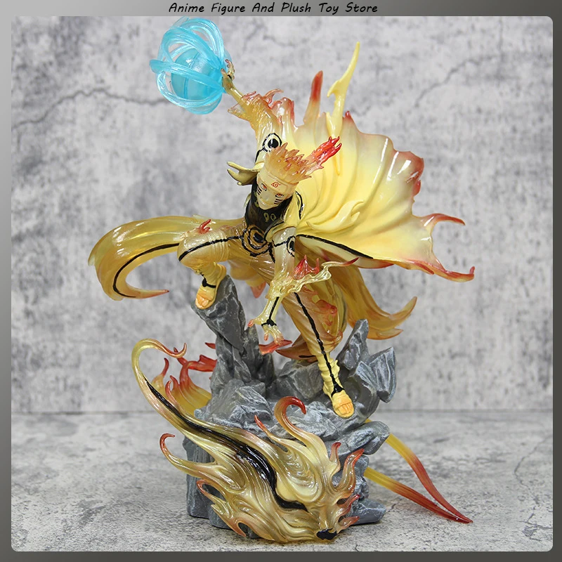 Аниме-фигурка 27 См Наруто Узумаки Экшн-модель Пвх-студия Jiuwei Gk Ниндзя Украшение