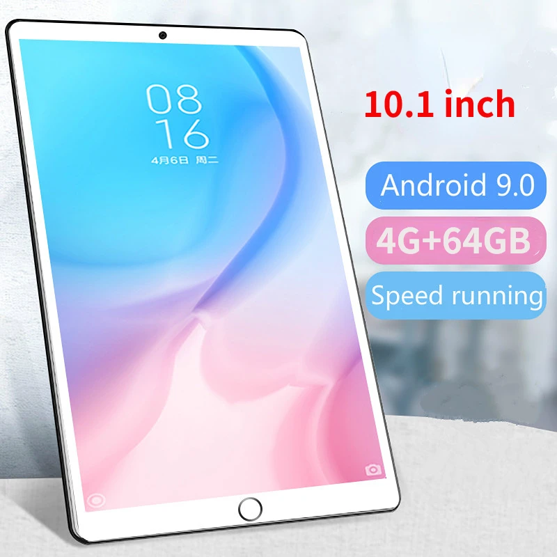 Tablet PC 2023 New 10.1 Inch 4G+64GB tablet 4G Call WiFi Online Learning Machine Android 9.0 Tablet Universal Game Tablet