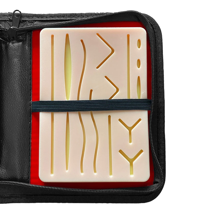 Медицинский набор для наложения швов на кожу тренировочный комплект модель