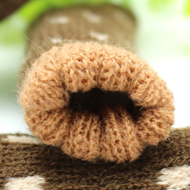 

4Pcs High Elastic Knitted Table Chair Feet Leg Sock Floor Protector Cover Round