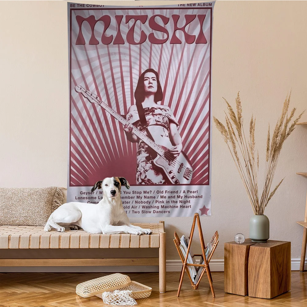 Цветной гобелен Singer M-Mitski настенный подвесной Таро хиппи настенные коврики Dorm