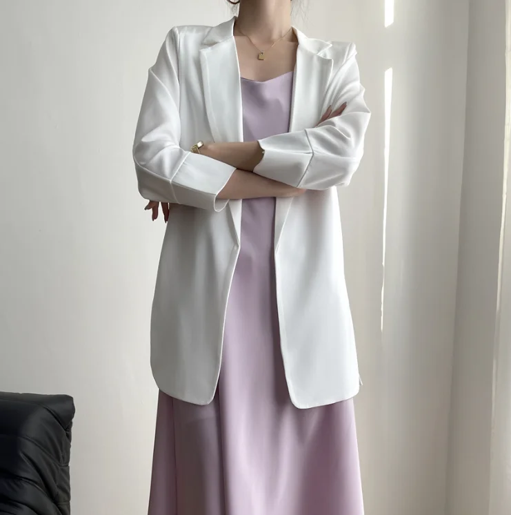 

Suit outerwear for women's solid color fashion