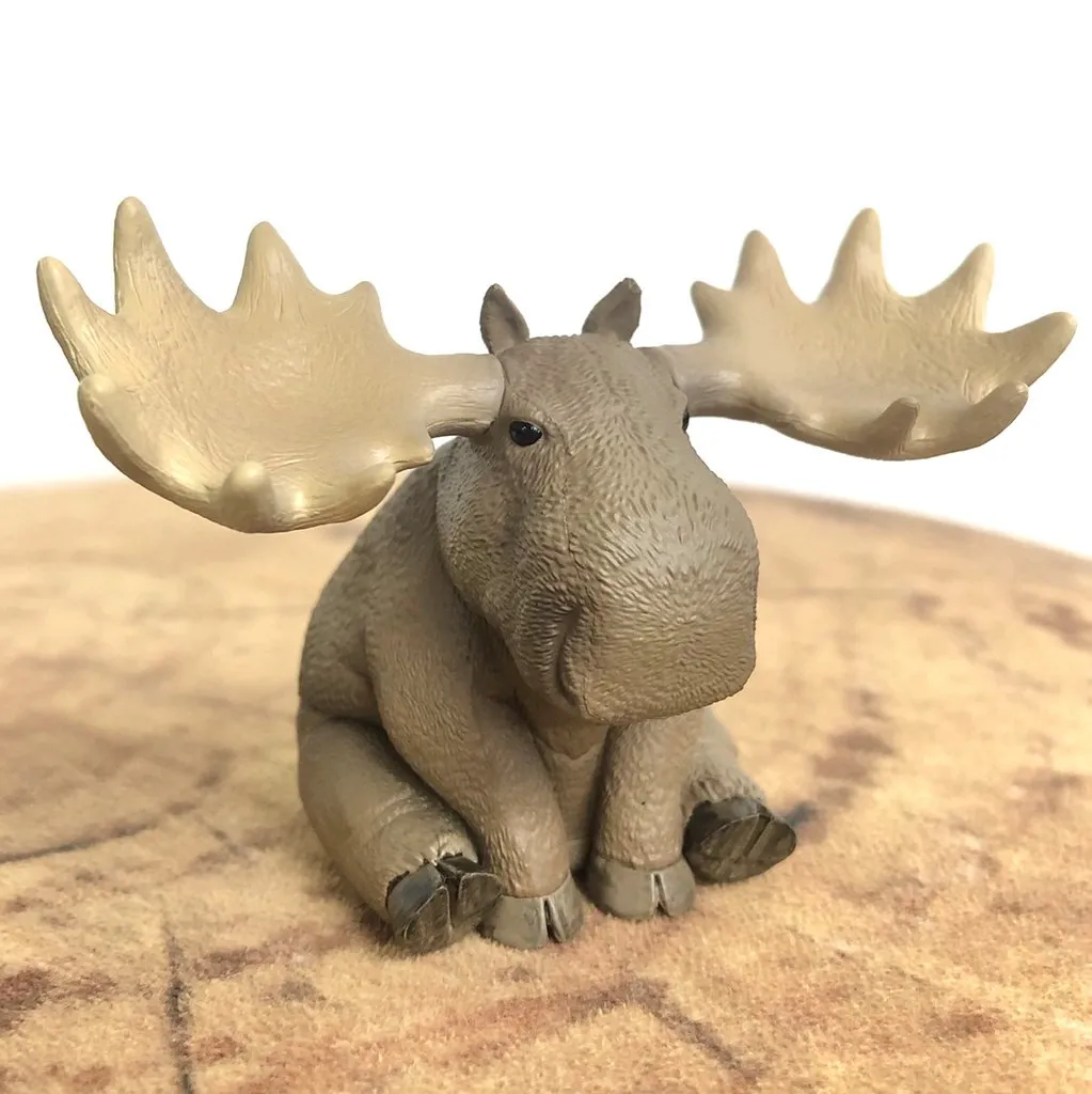Фото Игрушки KITAN Gashapon, милые круглые вращающиеся животные, планета, толстый слон, крокодил, белый медведь, лось, фигурка героя, игрушки с орнаменто... №4