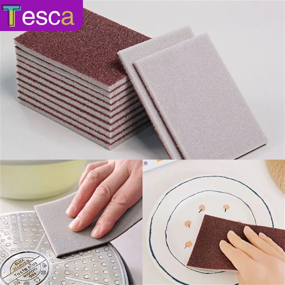 

Reusable Emery Sponge For Cooktop Pot For Removing Rust Cleaning Sponge Eraser Multi-function Dishes Wash Sponges Kitchen Tool