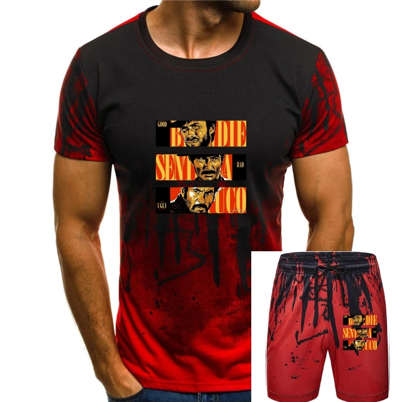 

Men tshirt Short sleeve The Good The Bad and The Ugly Unisex T Shirt O neck Women t-shirt