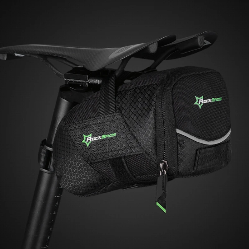 

Bicycle Tail Bag Mountain Road Bike Saddle Bag Waterproof Rear Seat Bag