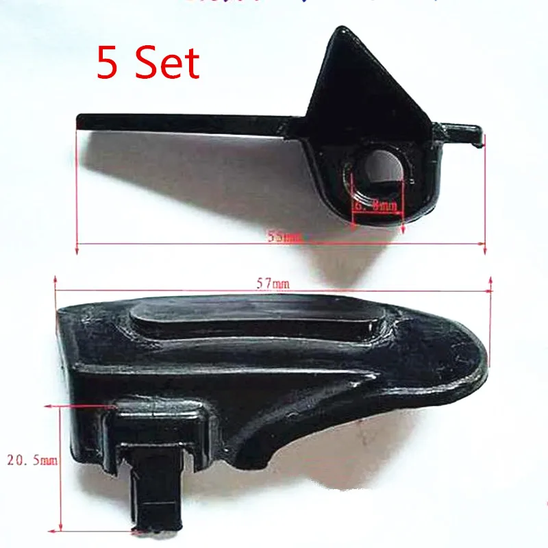5 шт. защитные накладки для шин без пряжки