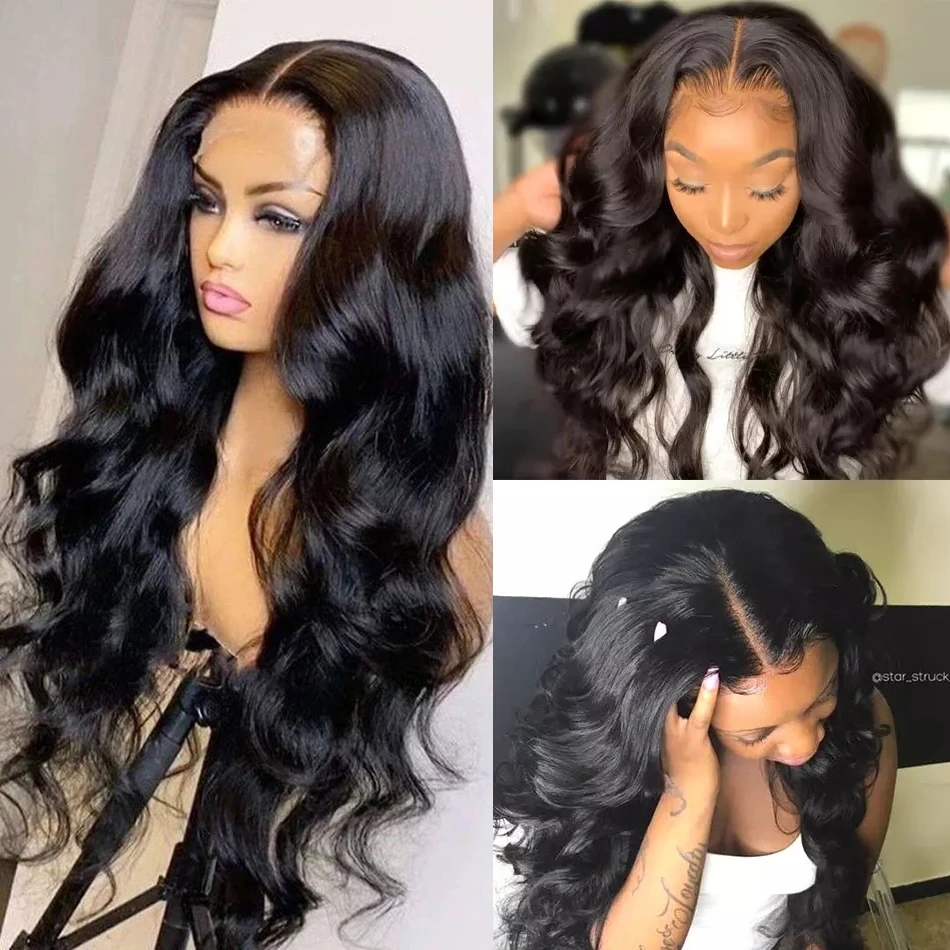 Парик из прозрачных человеческих волос 30 Дюймов дюймов