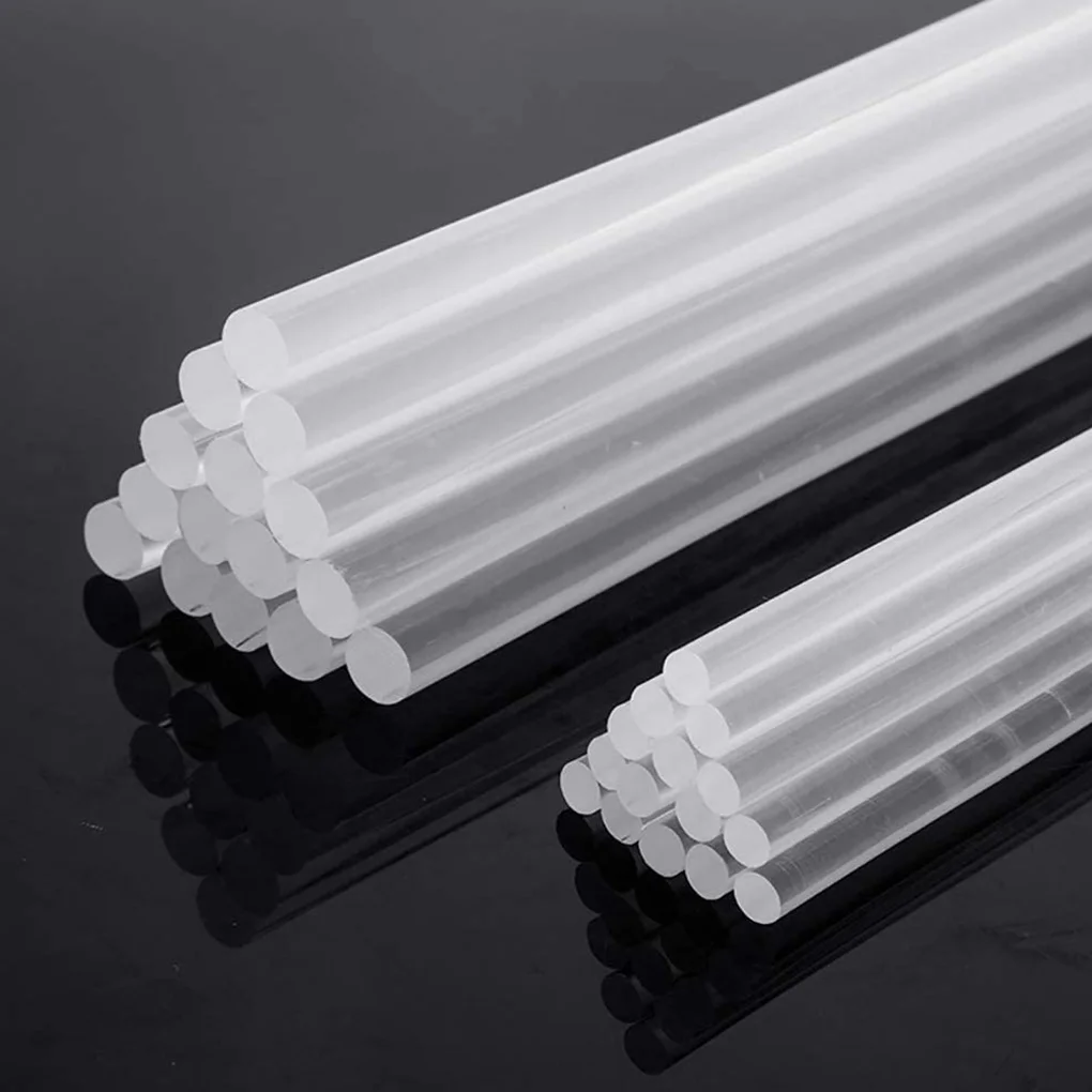 

100pcs Hot Melt Glue Sticks DIY Crafting Repair Kit Heating Melt Adhesive Clear Glue Sticks