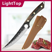 boning knife professional meat cleaver hunting knife forged stainless steel knife fish fruit vegetables slice kitchen chef knife