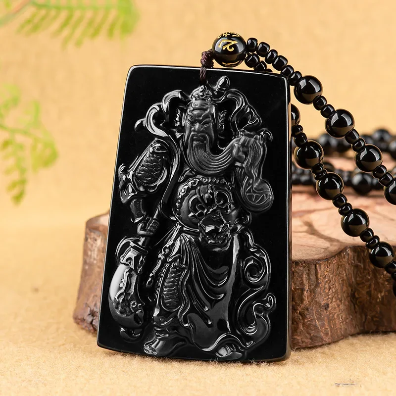 Натуральные чернила нефритовые товары GuanGong кулон нефрит лед мужское ожерелье