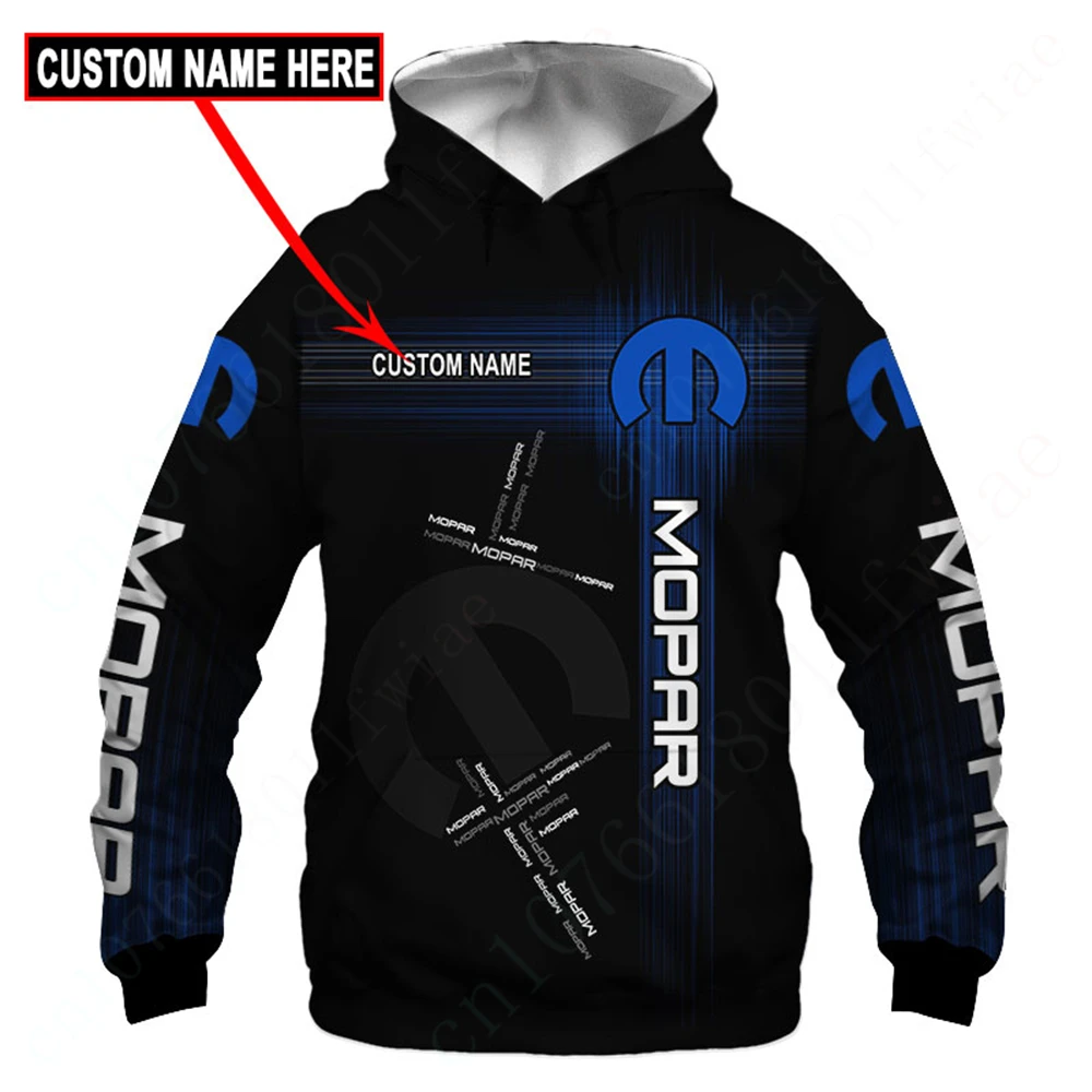 

Mopar Casual Sweatshirt Top Unisex Clothing Harajuku 3D Printing Zip Hoodies Essentials Pullover Anime Hoodies For Men Women