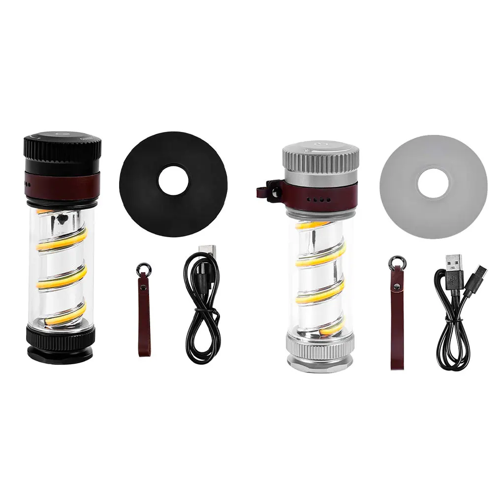 

1 Set Tent Lamp 300lm Type-C Charging Adjustable Hiking Light Lighting Tool