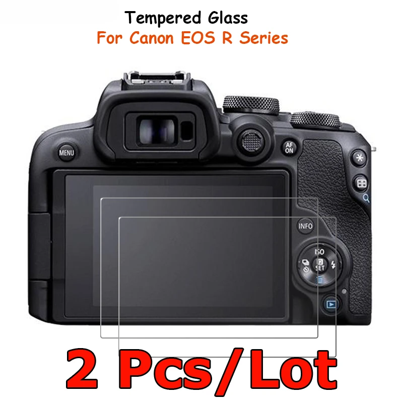 2 шт./лот защитная пленка для экрана камеры из закаленного стекла Canon EOS R50 R8 R6 Mark II R