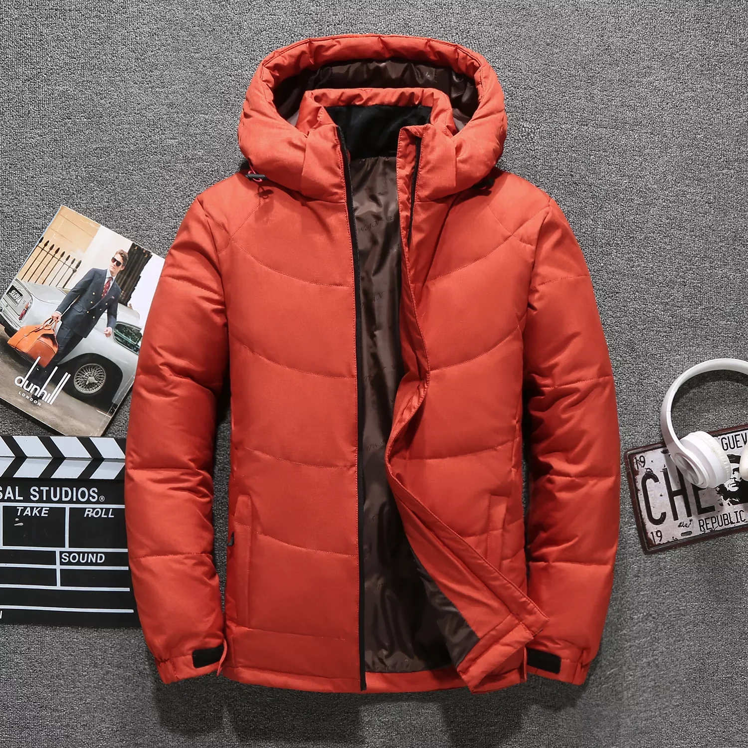 New2022 White Duck Down Jacket Winter Thicken Warm Coats Casual Thick Puffer Jackets Male High Quality Duck Parka Overcoa Hooded