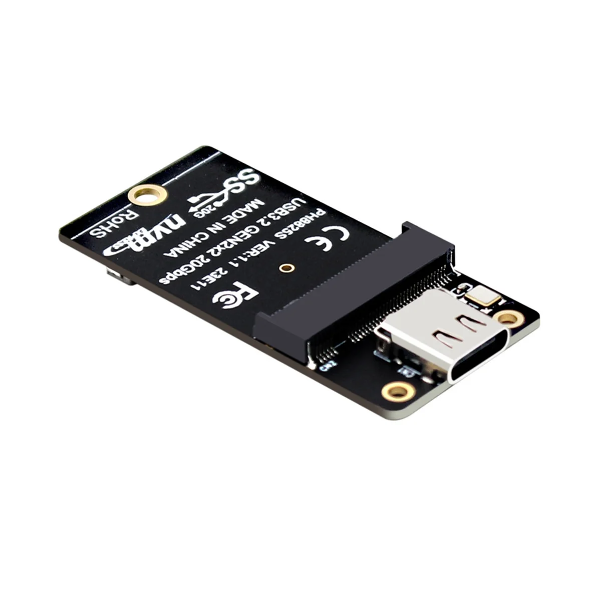 Переходник NVME на USB 3 2 Type-C адаптер M2 SSD ASM2364 2230 GEN2 X2 20Gbps поддержка Nvme 60/80/42/