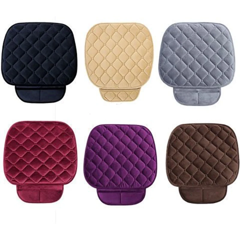 

Universal Car Seat Cushion Anti-slip Front Chair Seat Cover Winter Warm Breathable seat Pads for Cars Auto Interior Accessories