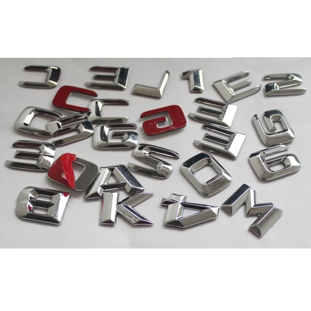 Фото 3D хромированные эмблемы для Mercedes Benz CLS200 CLS220 CLS230 CLS250 CLS280 CLS300 CLS320 CLS350 CLS400 CLS500 CDI BLUETEC №5