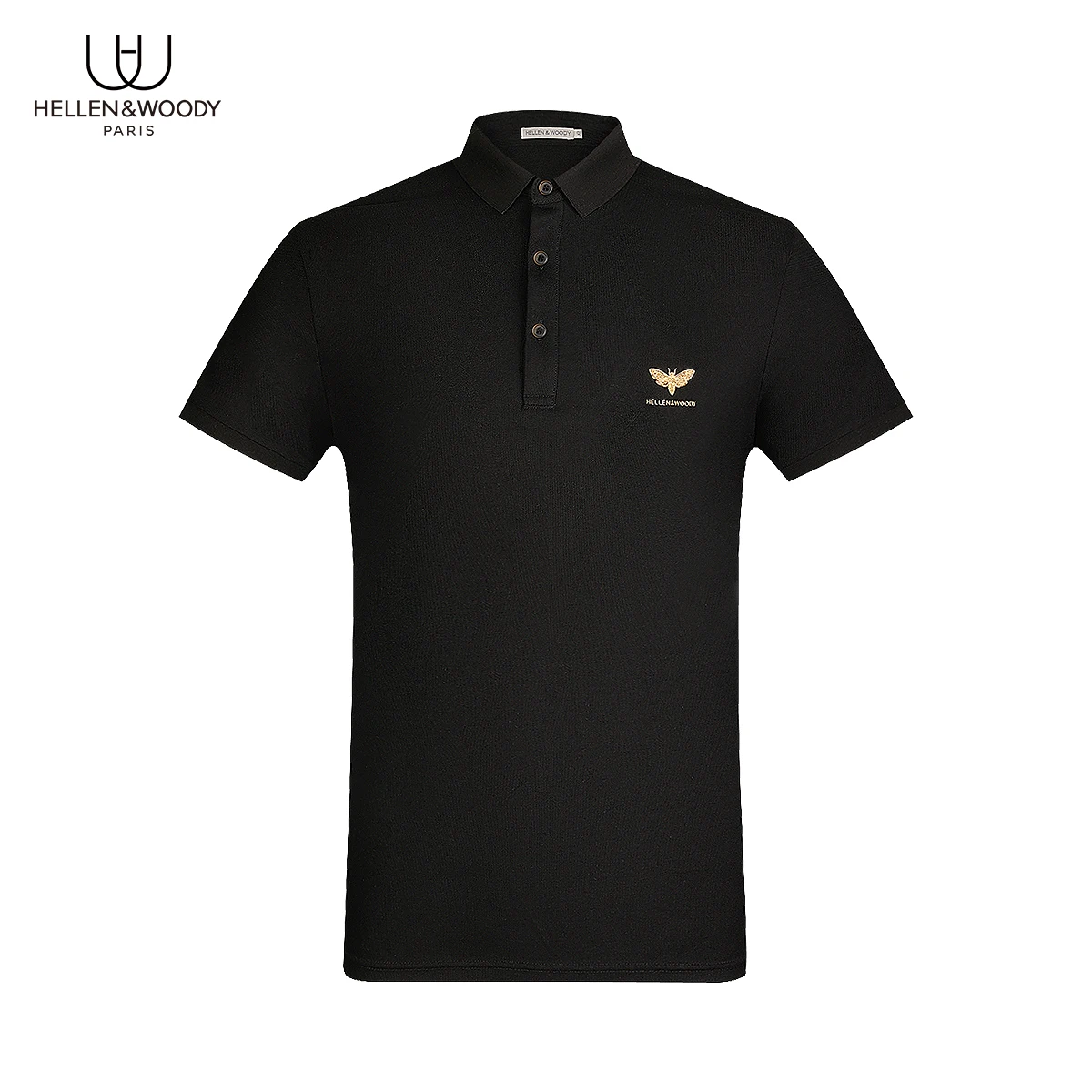 Мужская хлопковая рубашка-поло Helen & Wood