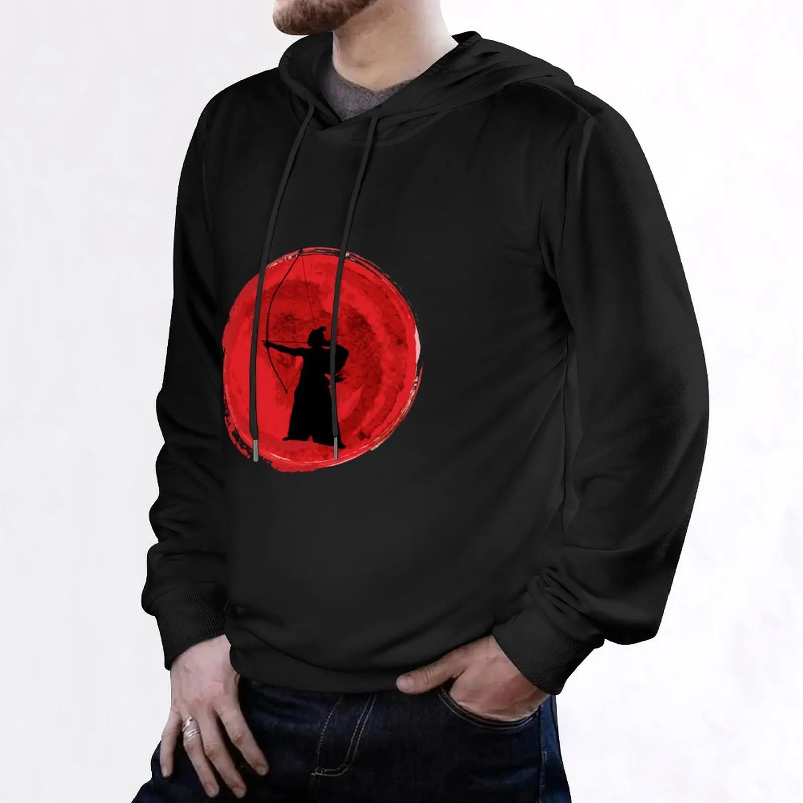 Kyudo Japan Budo Archery Samurai Ryu Pullover Hoodie clothes for men hoodie