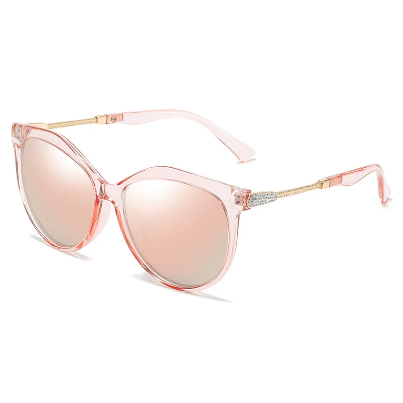 Овальные алмазные поляризационные солнцезащитные очки для женщин и мужчин