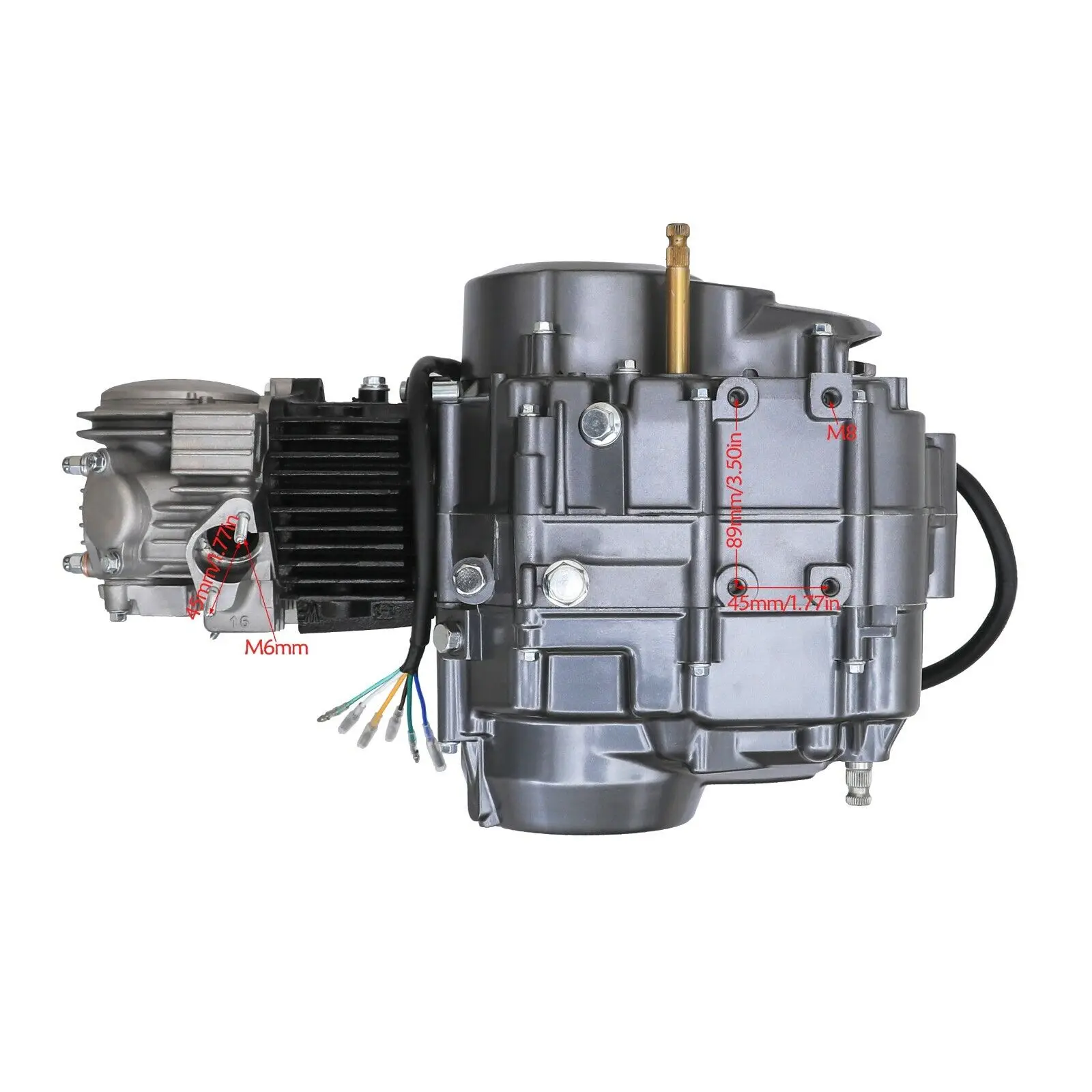 140cc двигатель Lifan 4-скоростной велосипед для грязи Honda CRF50 CRF70 XR50 CT90 CT110