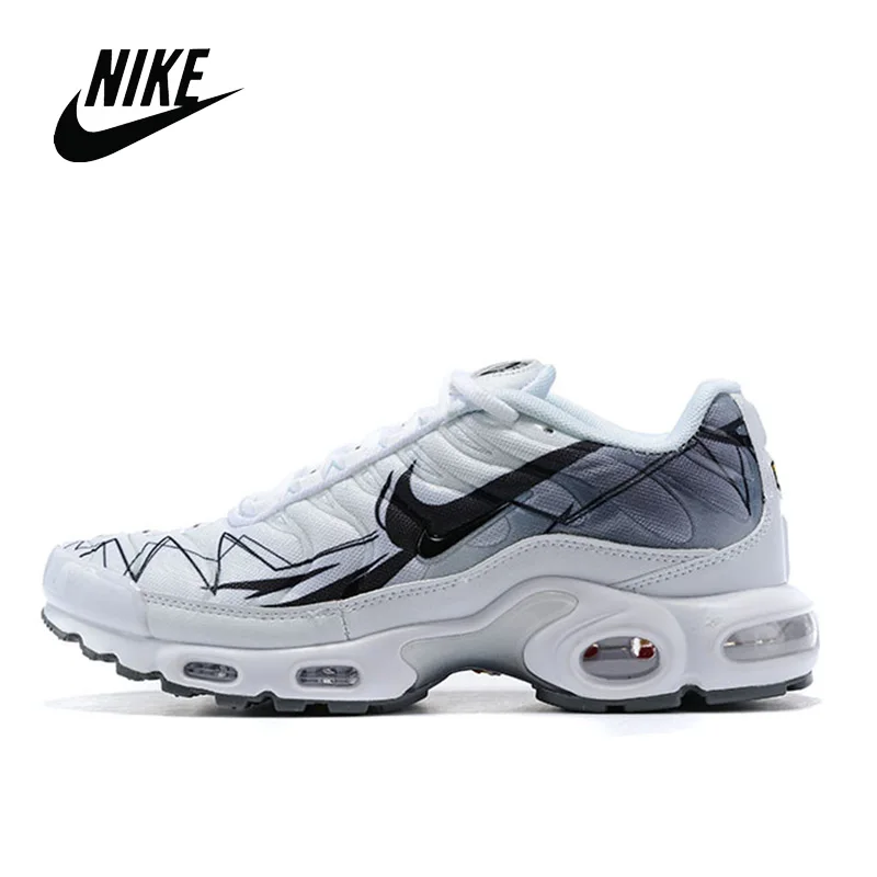 

Дышащие мужские кроссовки для бега Nike Air Max Plus Tn, легкая женская черная спортивная обувь