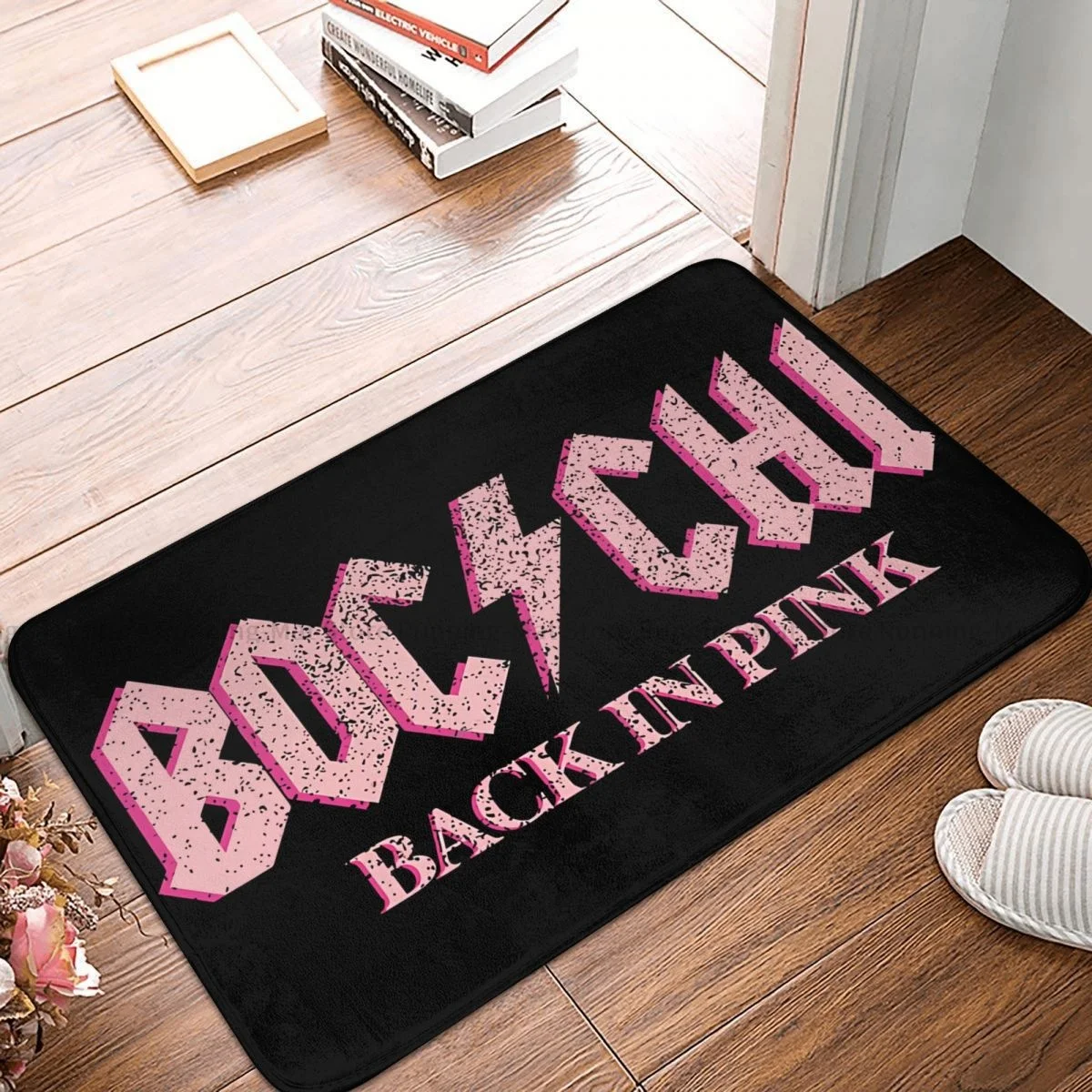 Коврик для спальни boeyes THE ROCK Music Band аниме Придверный коврик розового цвета ковер