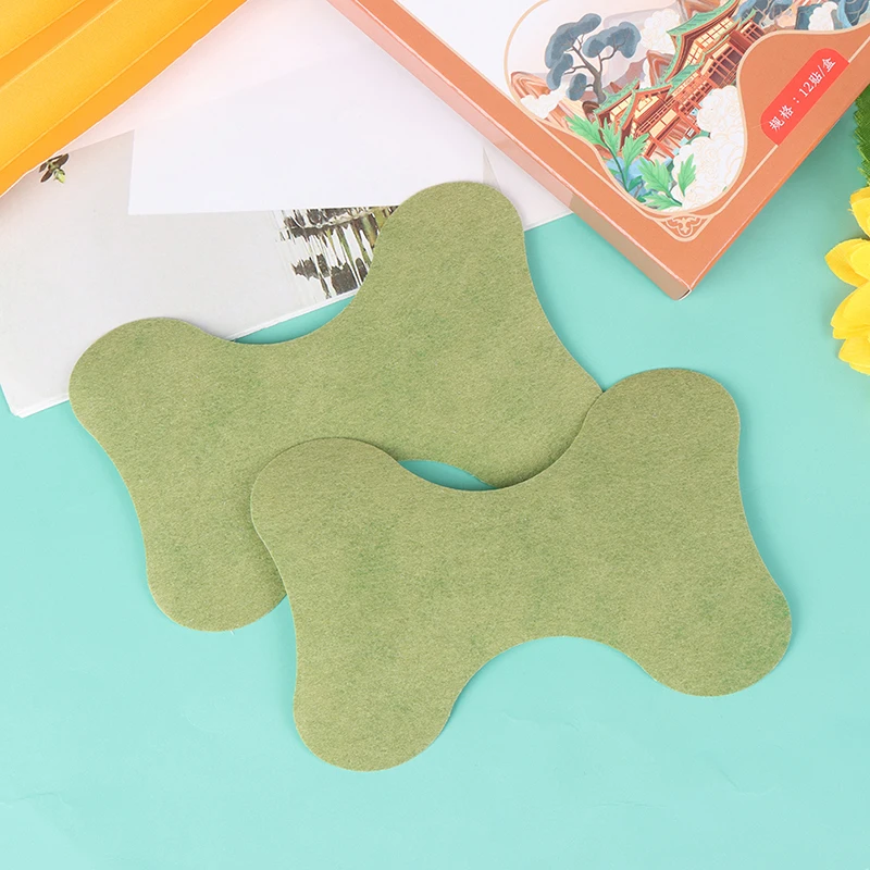 

12pcs Lumbar Spine Pain Relieving Patch Reduce Inflammation Self-Heating Sticker Cold Protection Wormwood Extract Body Patch