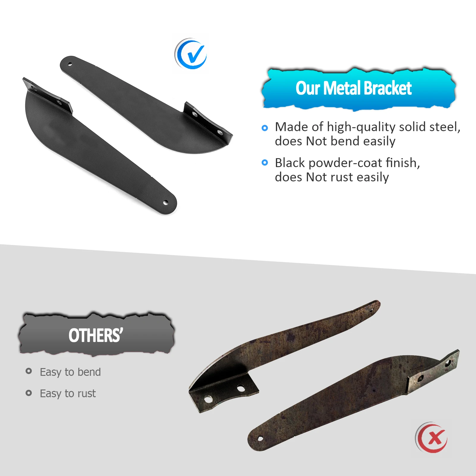 Для 2007-2014 Toyota FJ Cruiser Автомобильный верхний лобовое стекло светодиодный