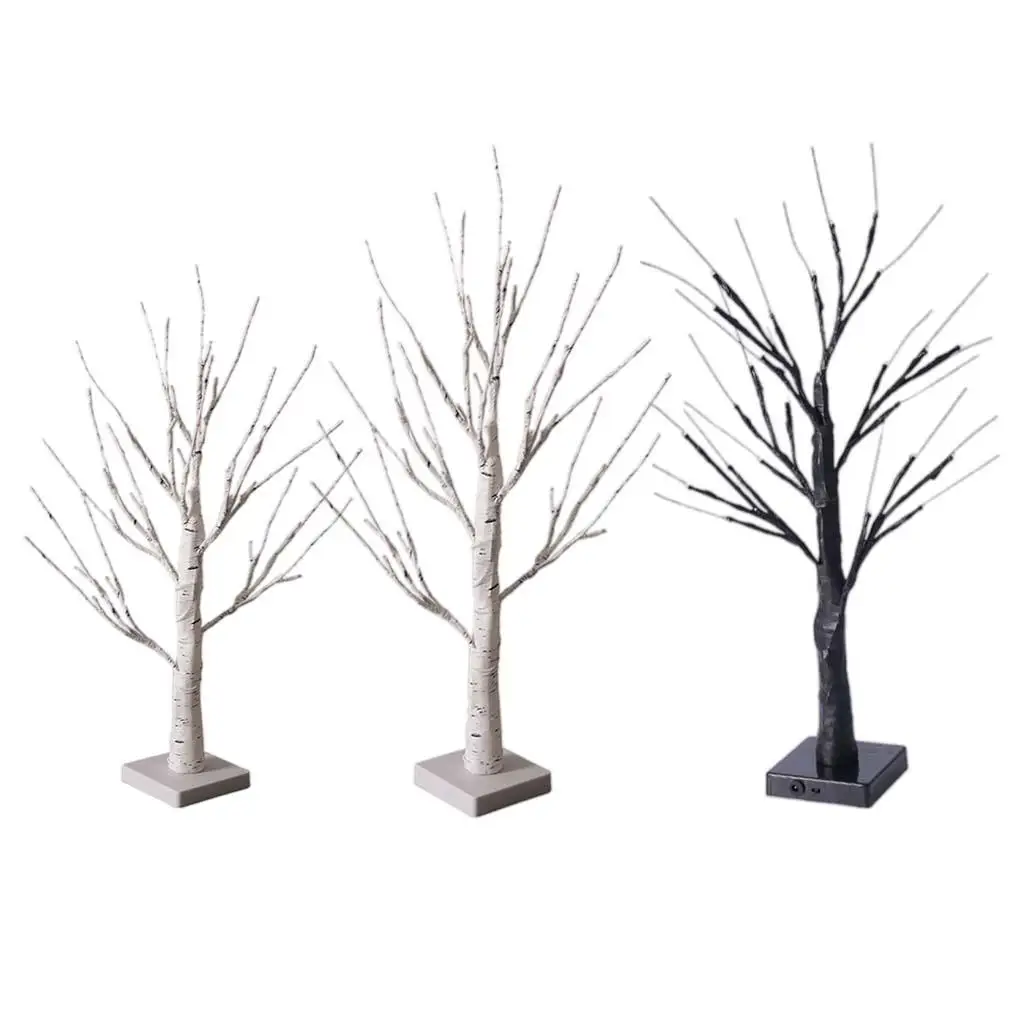 

Wire Tree Branch Lights Birch Tree with LED Lights for Indoor Decoration