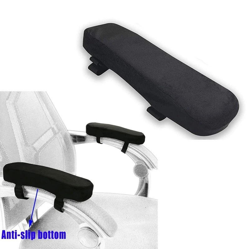 

1Pc Ergonomic Memory Foam Office Chair Armrest Pad Gaming Chair Arm Rest Cover Drop Shipping