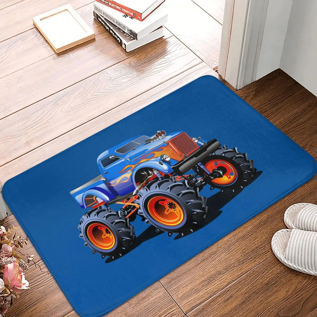 

Tractor Doormat Rug carpet Mat Footpad Bath mat Non-slip toilet Balcony Parlor durable Washable