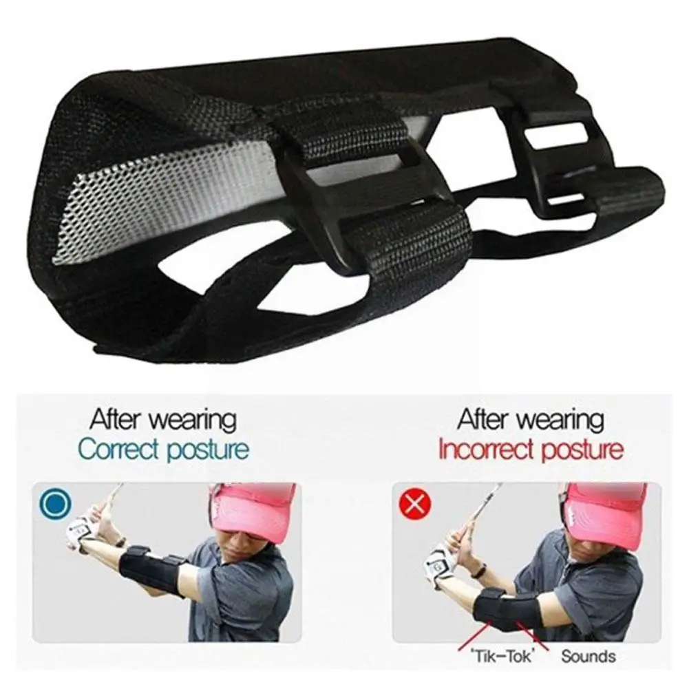 

Golf Arm Bend Alarm Alerter Posture Corrector Golf Posture Training Swing Supplies Aids Correction Belt U8w5